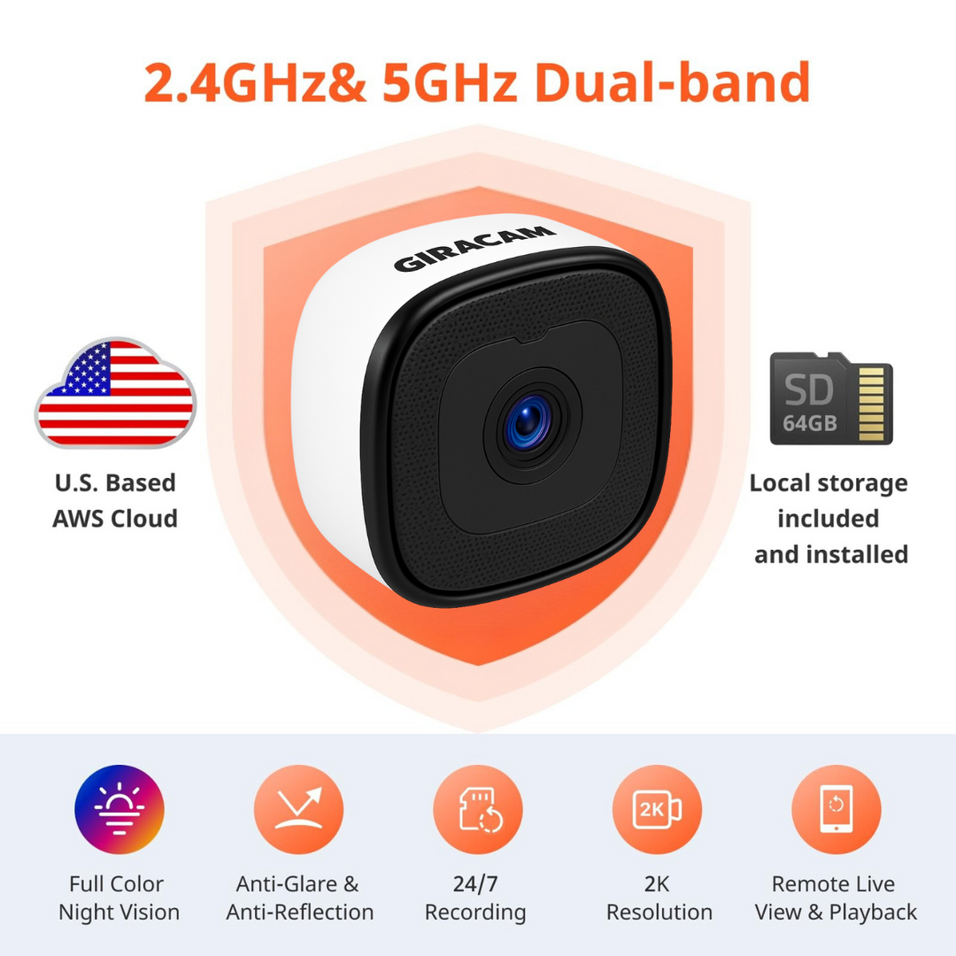 Zeraya 3MP 2K Window Camera