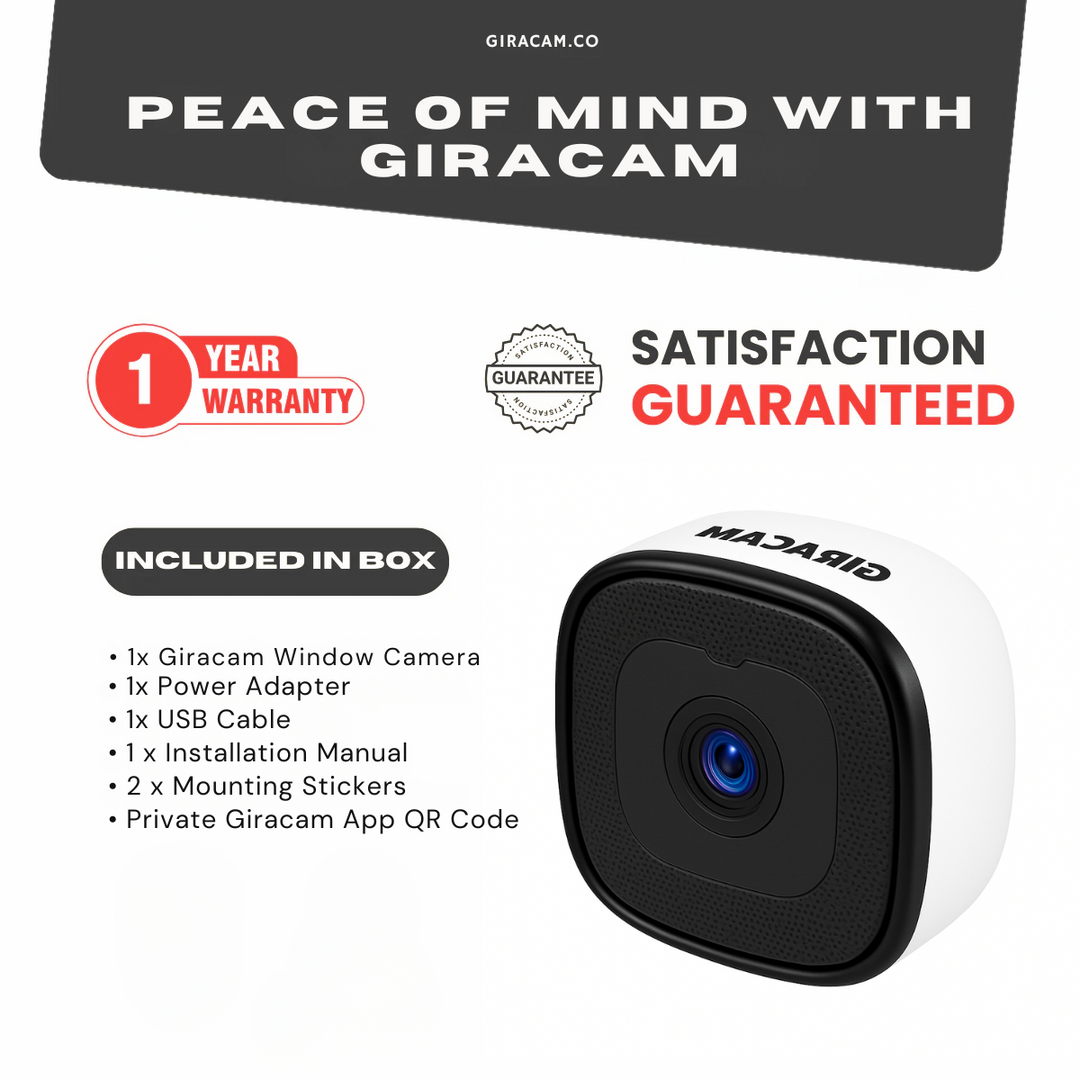 Zeraya 3MP 2K Window Camera