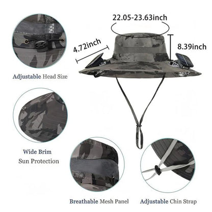 Zeraya SolarBreeze™ Outdoor Hat