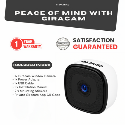 Zeraya 3MP 2K Window Camera